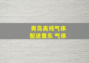 青岛高纯气体配送鲁东 气体